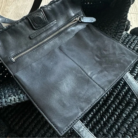 LOEFFLER RANDALL Cruise Raffia Tote Bag - Picture 5 of 7